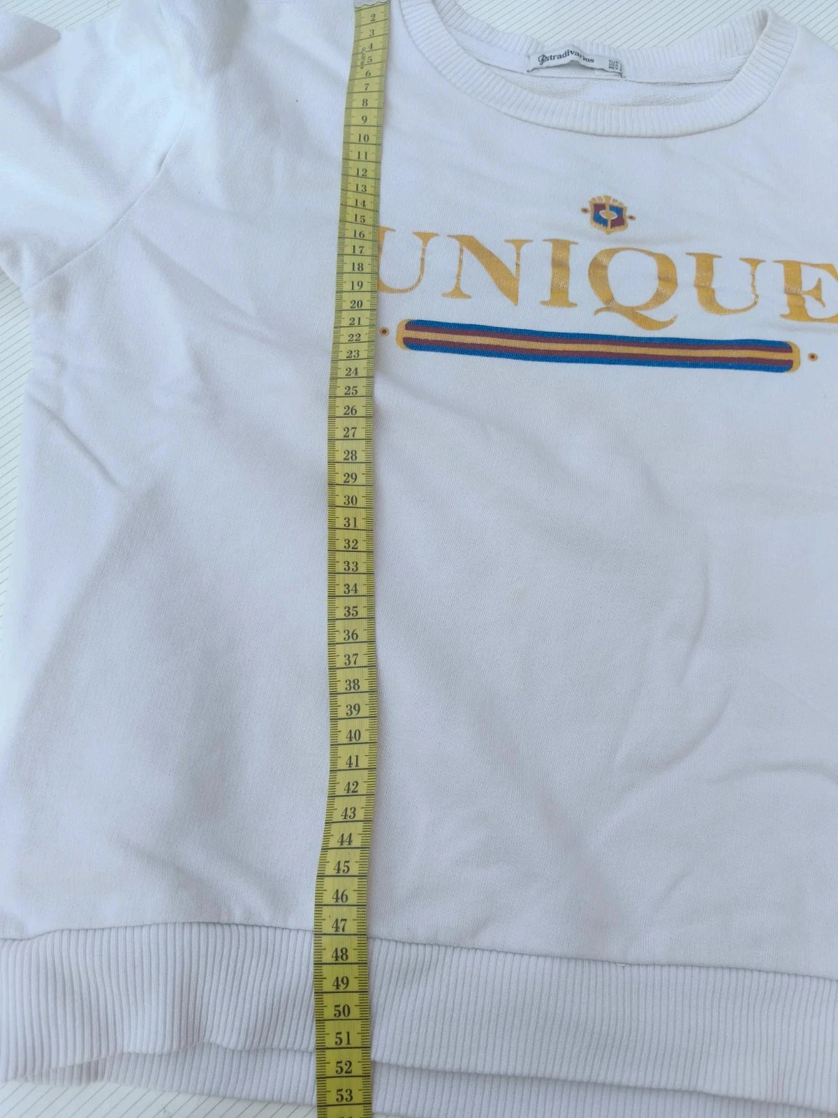 Sudadera Blanca - Stradivarius 💜 – photo 8